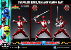 Mighty Morphin Power Rangers Premium Masterline Set of 5 Statues 1/4 Deluxe Bonus Version 62 cm 4582647125071