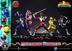 Mighty Morphin Power Rangers Premium Masterline Set of 5 Statues 1/4 Deluxe Bonus Version 62 cm 4582647125071