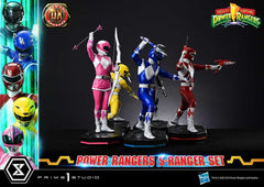 Mighty Morphin Power Rangers Premium Masterline Set of 5 Statues 1/4 Deluxe Bonus Version 62 cm 4582647125071