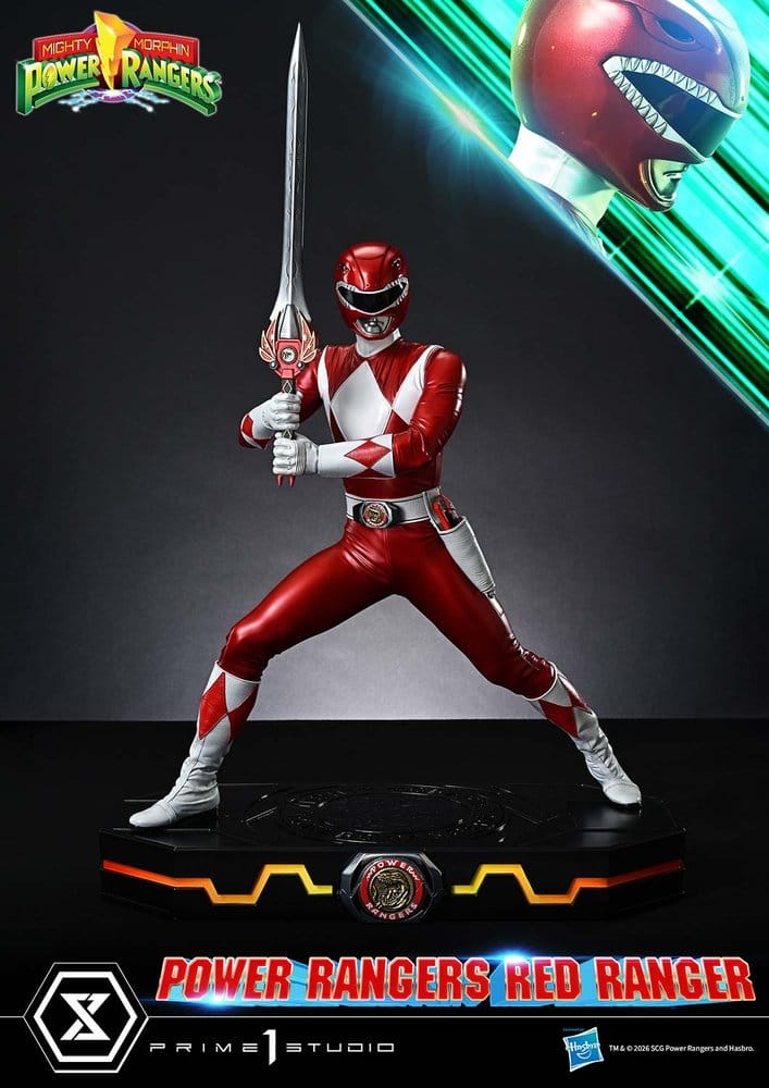 Mighty Morphin Power Rangers Premium Masterline Statue 1/4 Red Ranger 62 cm 4582647125088