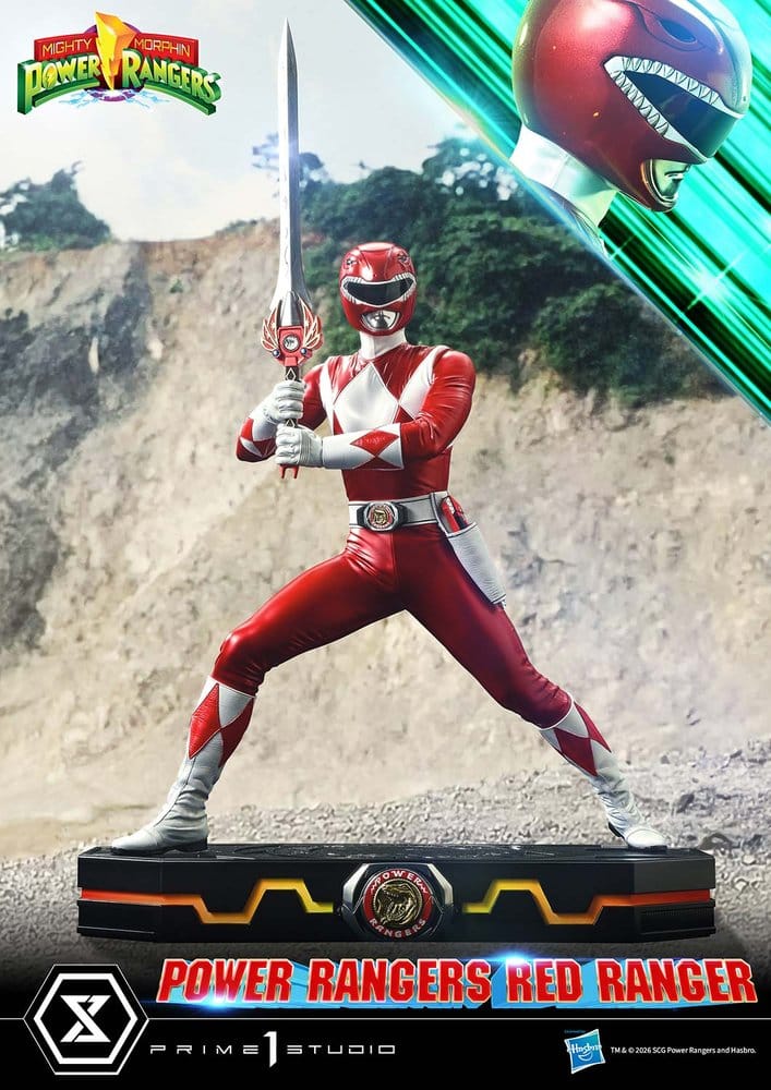 Mighty Morphin Power Rangers Premium Masterline Statue 1/4 Red Ranger 62 cm 4582647125088