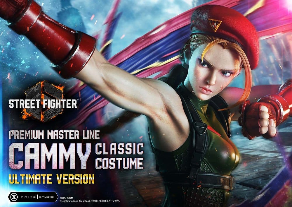 Street Fighter 6 Premium Masterline Statue 1/4 Cammy Classic Costume Ultimate Bonus Version 54 cm 4582647125033