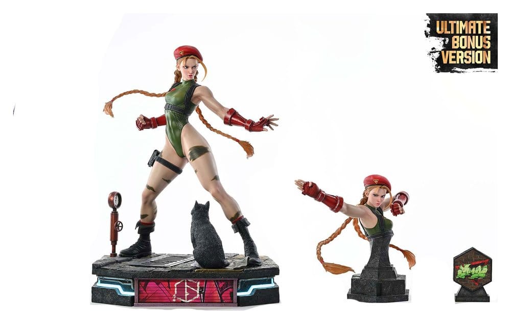 Street Fighter 6 Premium Masterline Statue 1/4 Cammy Classic Costume Ultimate Bonus Version 54 cm 4582647125033