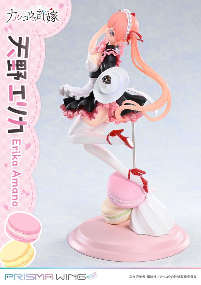 A Couple of Cuckoos Prisma Wing PVC Statue 1/7 Erika Amano 24 cm 4582647122506