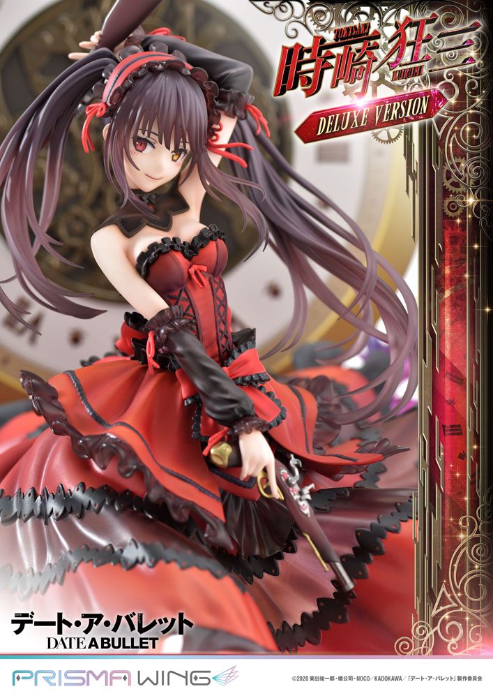 Date A Live Fragment: Date A Bullet Prisma Wing PVC Statue 1/7 Kurumi Tokisaki Deluxe Version 37 cm 4580708041483