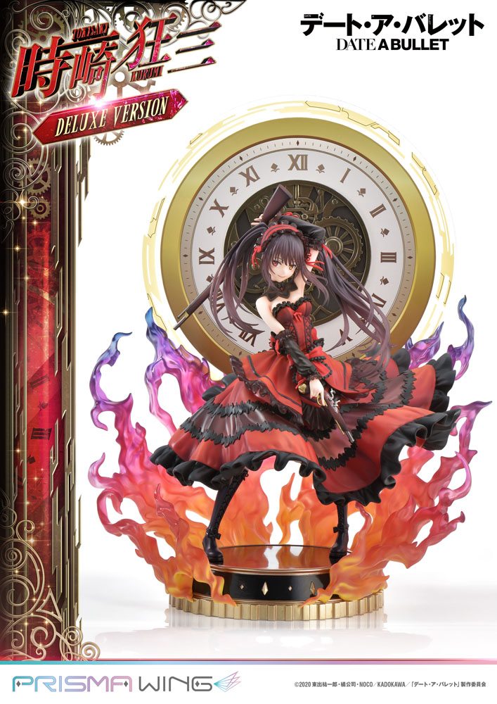 Date A Live Fragment: Date A Bullet Prisma Wing PVC Statue 1/7 Kurumi Tokisaki Deluxe Version 37 cm 4580708041483