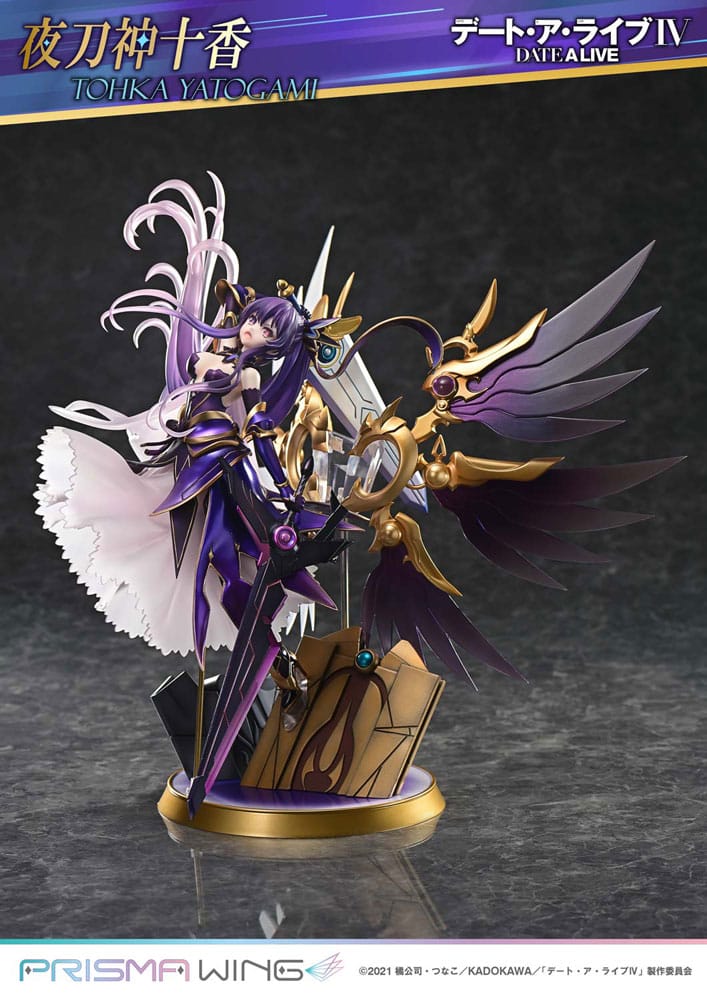 Date A Live Prisma Wing PVC Statue 1/7 Tohka Yatogami 36 cm     4582647121608