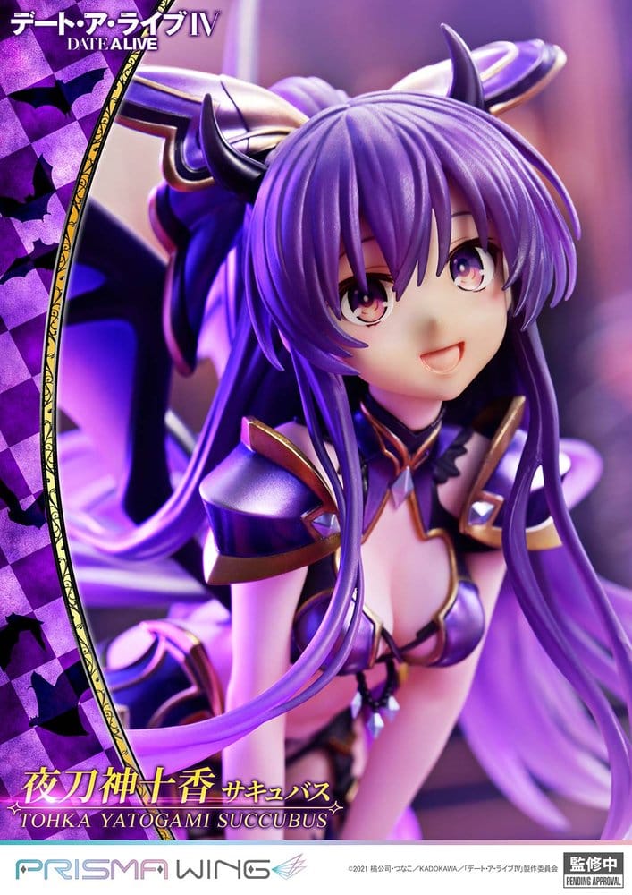 Date A Live Prisma Wing PVC Statue 1/7 Tohka Yatogami succubus 25 cm     4582647123558