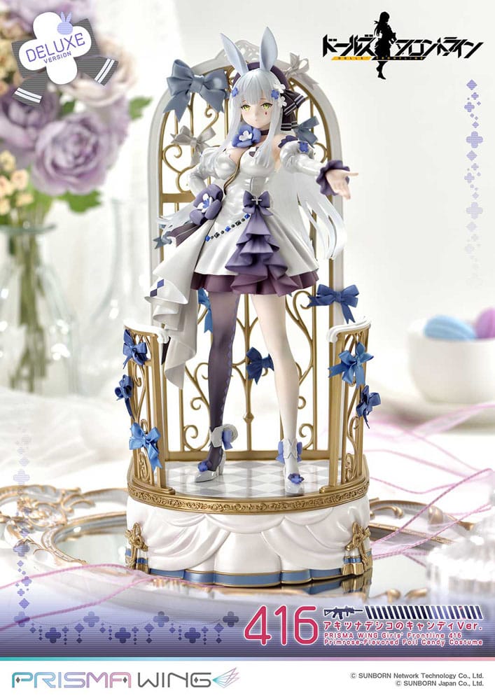 Girls' Frontline Prisma Wing PVC Statue 1/7 Primrose-Flavored Foil Candy Costume Deluxe Version 25 cm 4580708047010