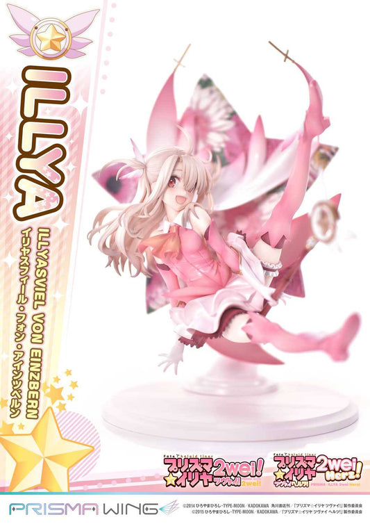 Fate Prisma Wing PVC Statue 1/7 Illyasviel von Einzbern Bonus Version 20 cm 4580708040554