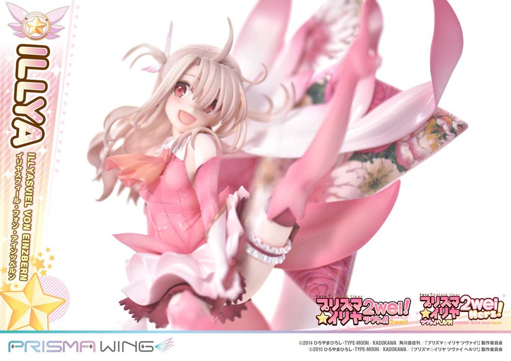 Fate Prisma Wing PVC Statue 1/7 Illyasviel von Einzbern Bonus Version 20 cm 4580708040554