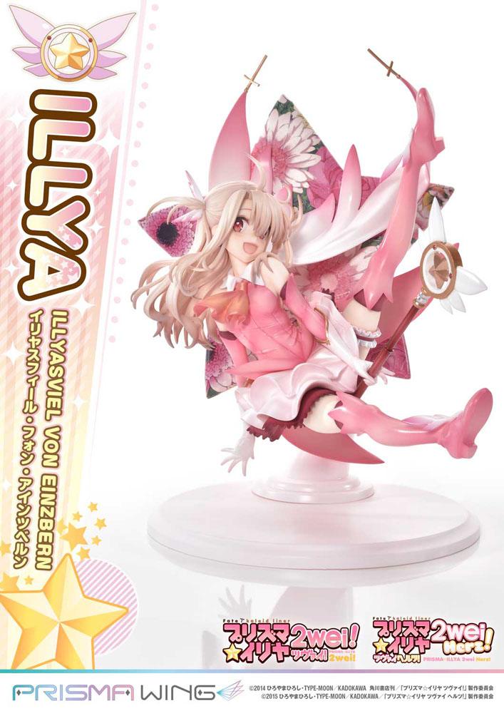 Fate Prisma Wing PVC Statue 1/7 Illyasviel von Einzbern Bonus Version 20 cm 4580708040554