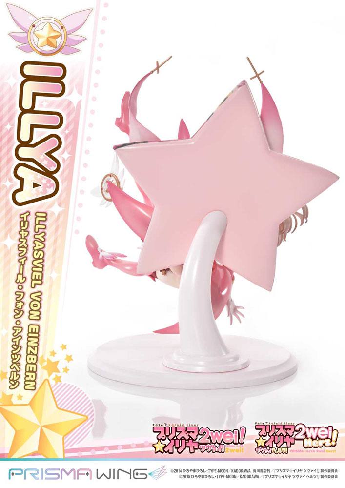 Fate Prisma Wing PVC Statue 1/7 Illyasviel von Einzbern Bonus Version 20 cm 4580708040554