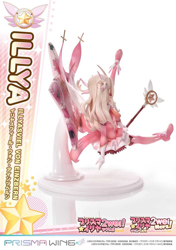 Fate Prisma Wing PVC Statue 1/7 Illyasviel von Einzbern Bonus Version 20 cm 4580708040554