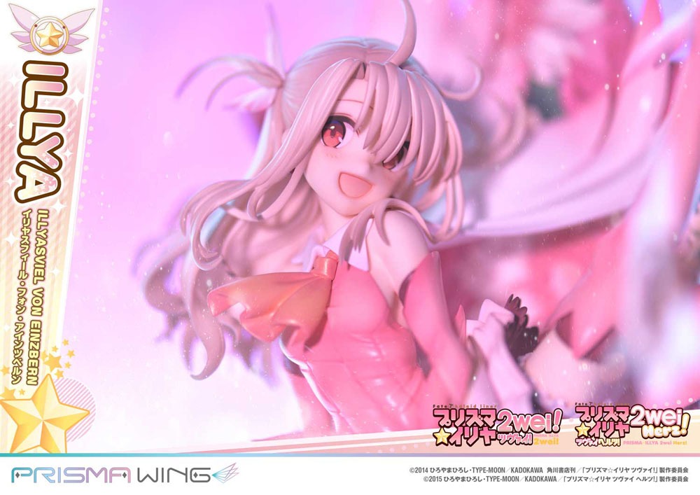 Fate Prisma Wing PVC Statue 1/7 Illyasviel von Einzbern Bonus Version 20 cm 4580708040554