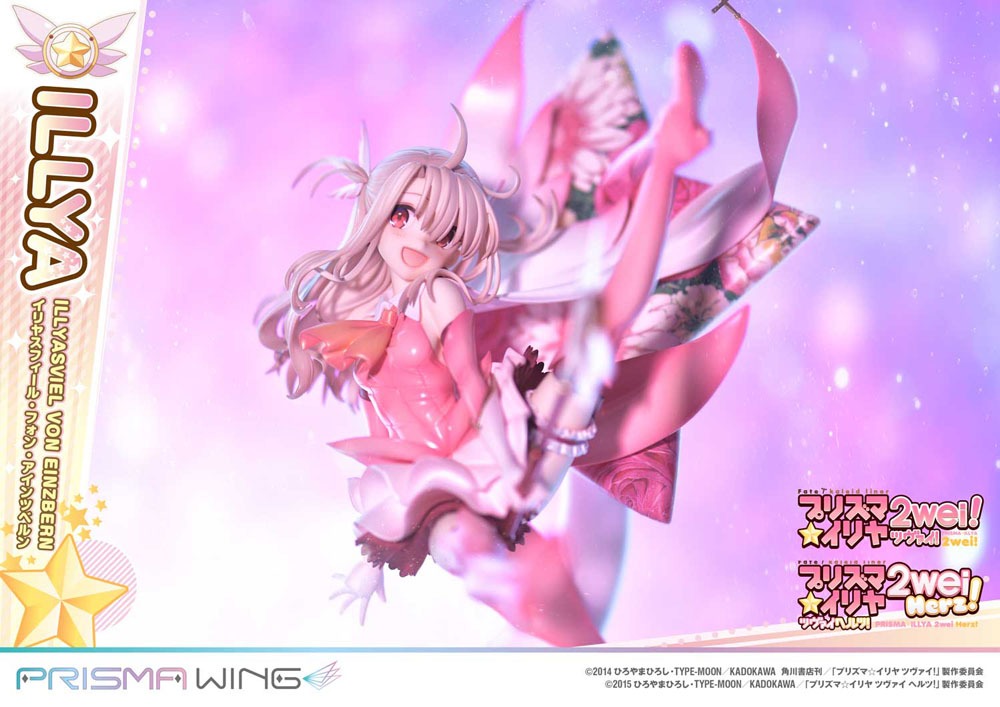 Fate Prisma Wing PVC Statue 1/7 Illyasviel von Einzbern Bonus Version 20 cm 4580708040554
