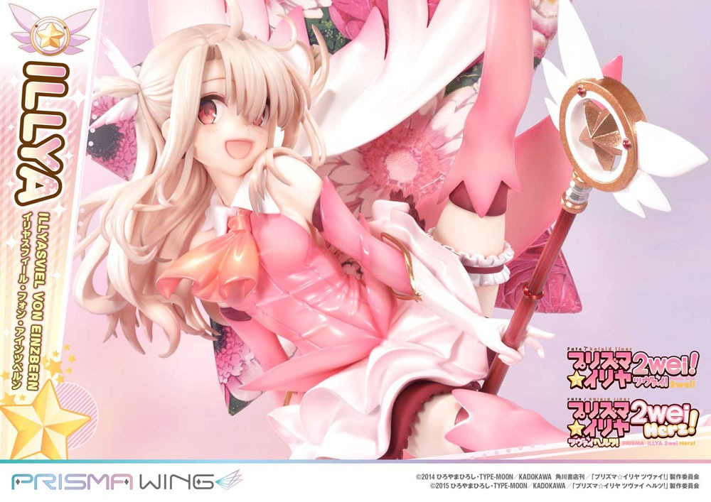 Fate Prisma Wing PVC Statue 1/7 Illyasviel von Einzbern Bonus Version 20 cm 4580708040554
