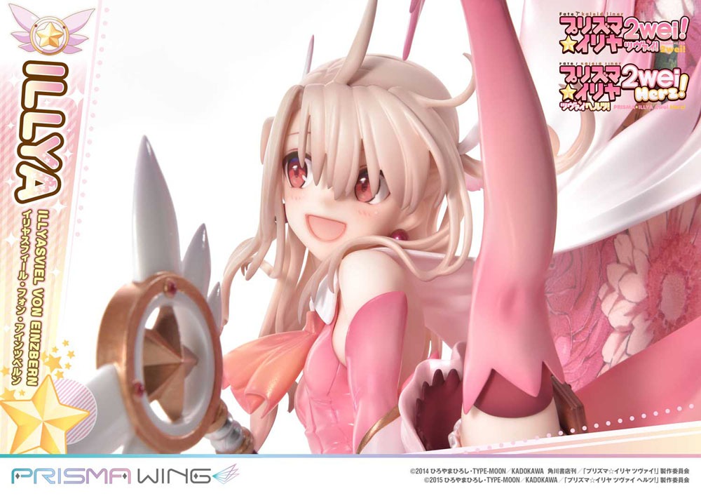 Fate Prisma Wing PVC Statue 1/7 Illyasviel von Einzbern Bonus Version 20 cm 4580708040554