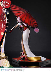 Original Illustration by Fuzichoco Prisma Wing PVC Statue 1/7 Scarlet Umbrella And Peony 28 cm  4582647120397