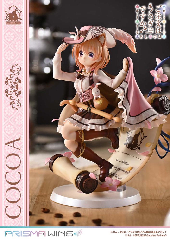 Is the Order a Rabbit? Bloom Prisma Wing PVC Statue 1/7 Cocoa 21 cm      4582647121752