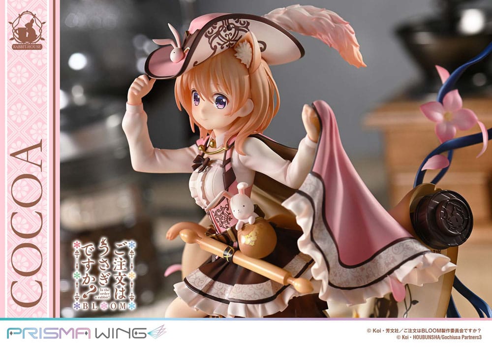 Is the Order a Rabbit? Bloom Prisma Wing PVC Statue 1/7 Cocoa 21 cm      4582647121752