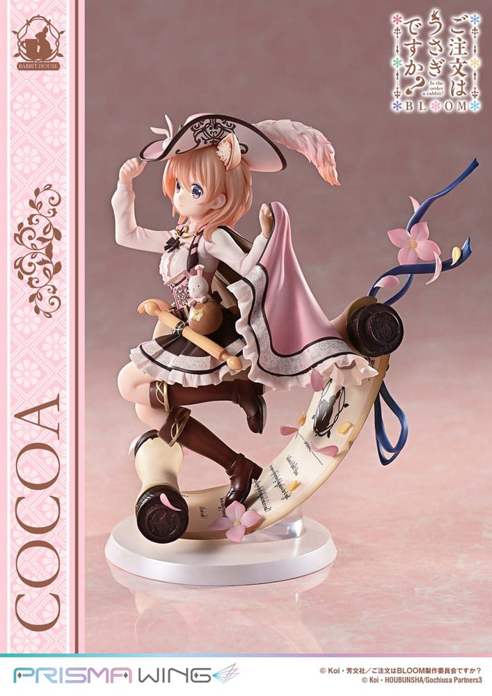 Is the Order a Rabbit? Bloom Prisma Wing PVC Statue 1/7 Cocoa 21 cm      4582647121752