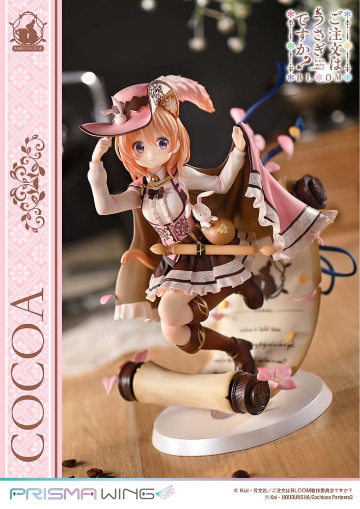 Is the Order a Rabbit? Bloom Prisma Wing PVC Statue 1/7 Cocoa 21 cm      4582647121752