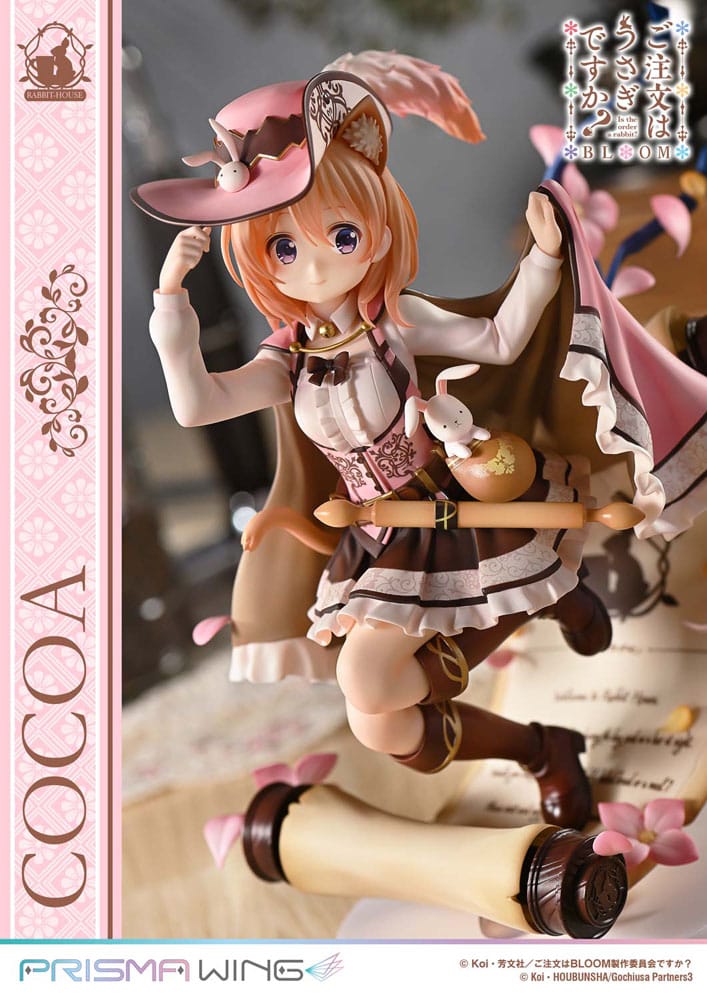 Is the Order a Rabbit? Bloom Prisma Wing PVC Statue 1/7 Cocoa 21 cm      4582647121752