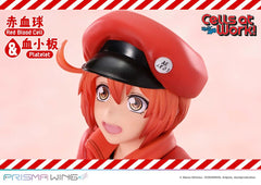 Cells at Work Prisma Wing PVC Statue Red Blood Cell & Platelet  26 cm   4582647121172