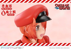 Cells at Work Prisma Wing PVC Statue Red Blood Cell & Platelet  26 cm   4582647121172