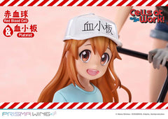 Cells at Work Prisma Wing PVC Statue Red Blood Cell & Platelet  26 cm   4582647121172