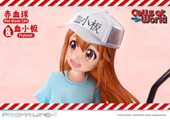 Cells at Work Prisma Wing PVC Statue Red Blood Cell & Platelet  26 cm   4582647121172