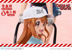 Cells at Work Prisma Wing PVC Statue Red Blood Cell & Platelet  26 cm   4582647121172