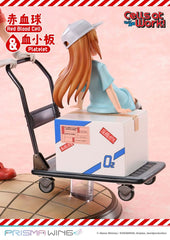 Cells at Work Prisma Wing PVC Statue Red Blood Cell & Platelet  26 cm   4582647121172