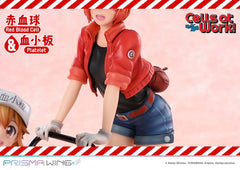 Cells at Work Prisma Wing PVC Statue Red Blood Cell & Platelet  26 cm   4582647121172