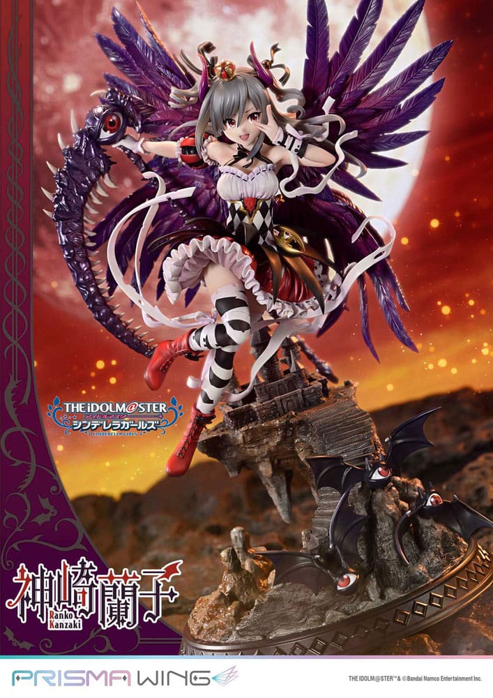 Idolmaster Cinderella Girls Prisma Wing PVC Statue 1/7 Kakuseimaou Ranko Kanzaki 32 cm  4582647120915