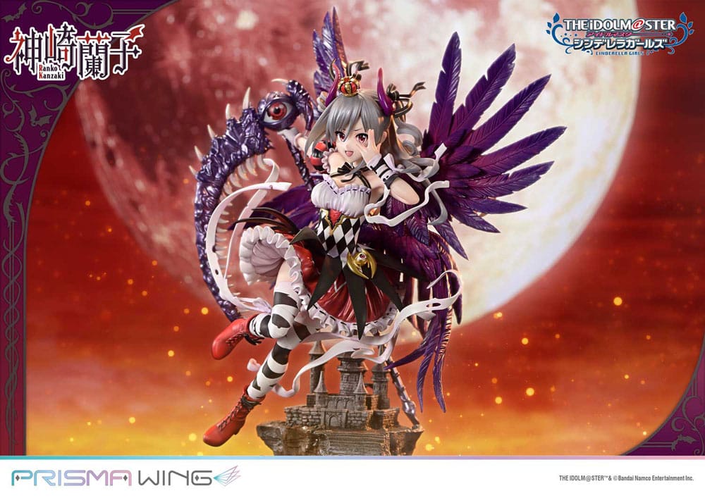 Idolmaster Cinderella Girls Prisma Wing PVC Statue 1/7 Kakuseimaou Ranko Kanzaki 32 cm  4582647120915