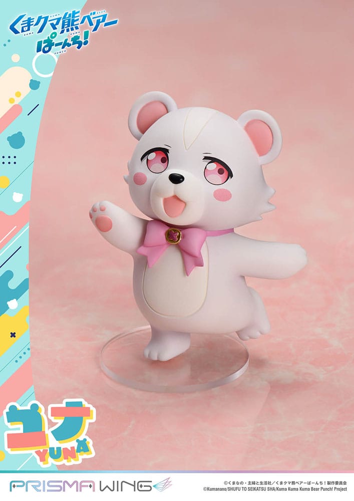 Kuma Kuma Kuma Bear Punch! Prisma Wing PVC Statue 1/7 Yuna 28 cm 4582647120601