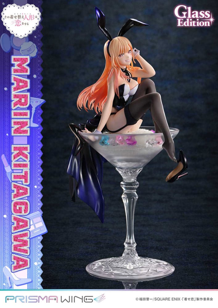 My Dress-Up Darling Prisma Wing PVC Statue 1/7 Marin Kitagawa Glass Edition 29 cm      4582647121103
