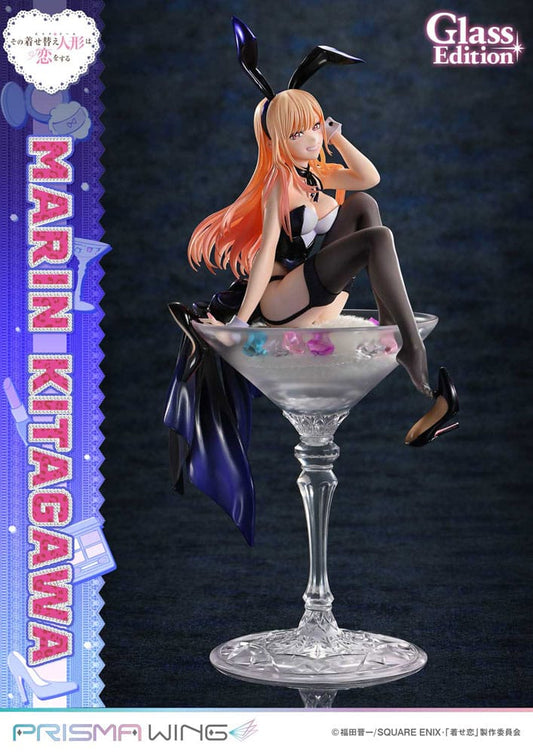 My Dress-Up Darling Prisma Wing PVC Statue 1/7 Marin Kitagawa Glass Edition 29 cm      4582647121103