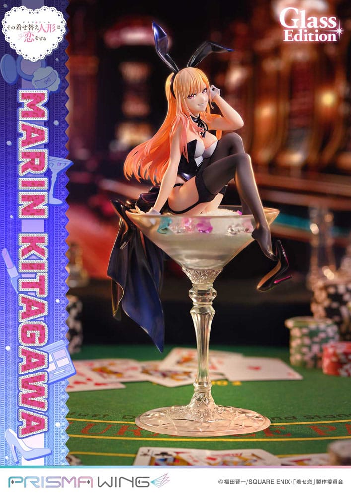 My Dress-Up Darling Prisma Wing PVC Statue 1/7 Marin Kitagawa Glass Edition 29 cm      4582647121103