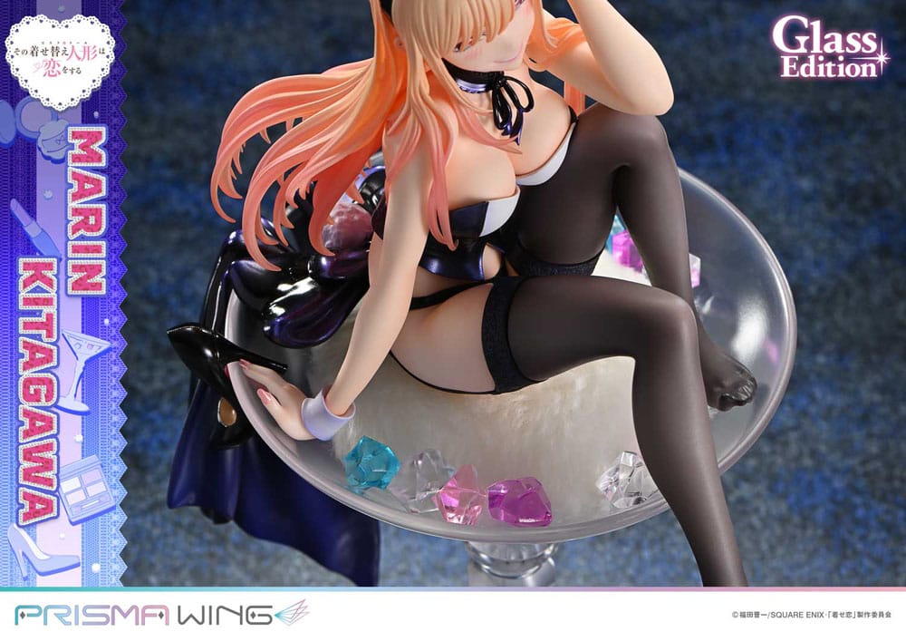 My Dress-Up Darling Prisma Wing PVC Statue 1/7 Marin Kitagawa Glass Edition 29 cm      4582647121103