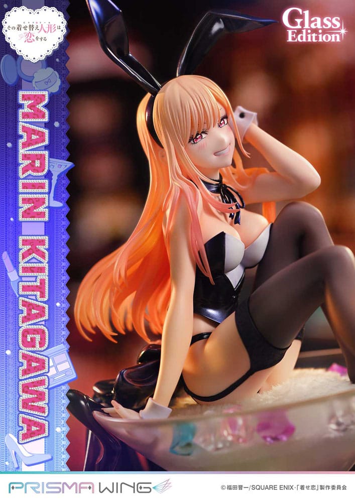 My Dress-Up Darling Prisma Wing PVC Statue 1/7 Marin Kitagawa Glass Edition 29 cm      4582647121103