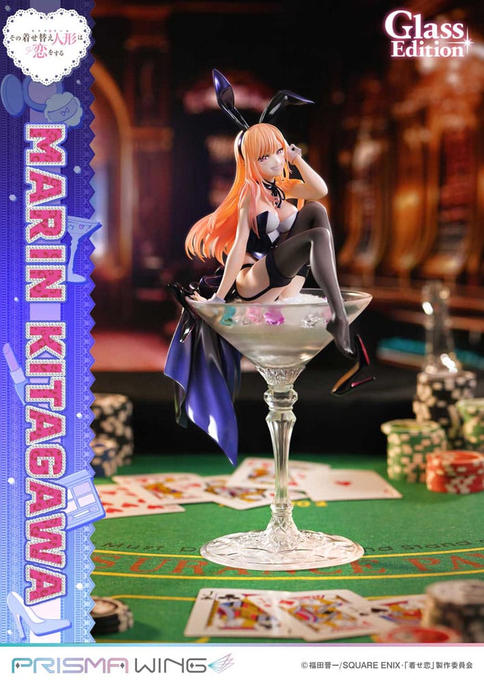 My Dress-Up Darling Prisma Wing PVC Statue 1/7 Marin Kitagawa Glass Edition 29 cm      4582647121103