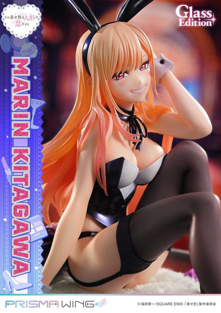 My Dress-Up Darling Prisma Wing PVC Statue 1/7 Marin Kitagawa Glass Edition 29 cm      4582647121103