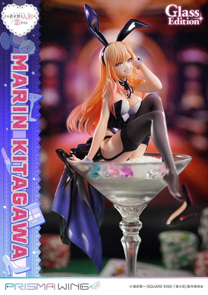 My Dress-Up Darling Prisma Wing PVC Statue 1/7 Marin Kitagawa Glass Edition 29 cm      4582647121103