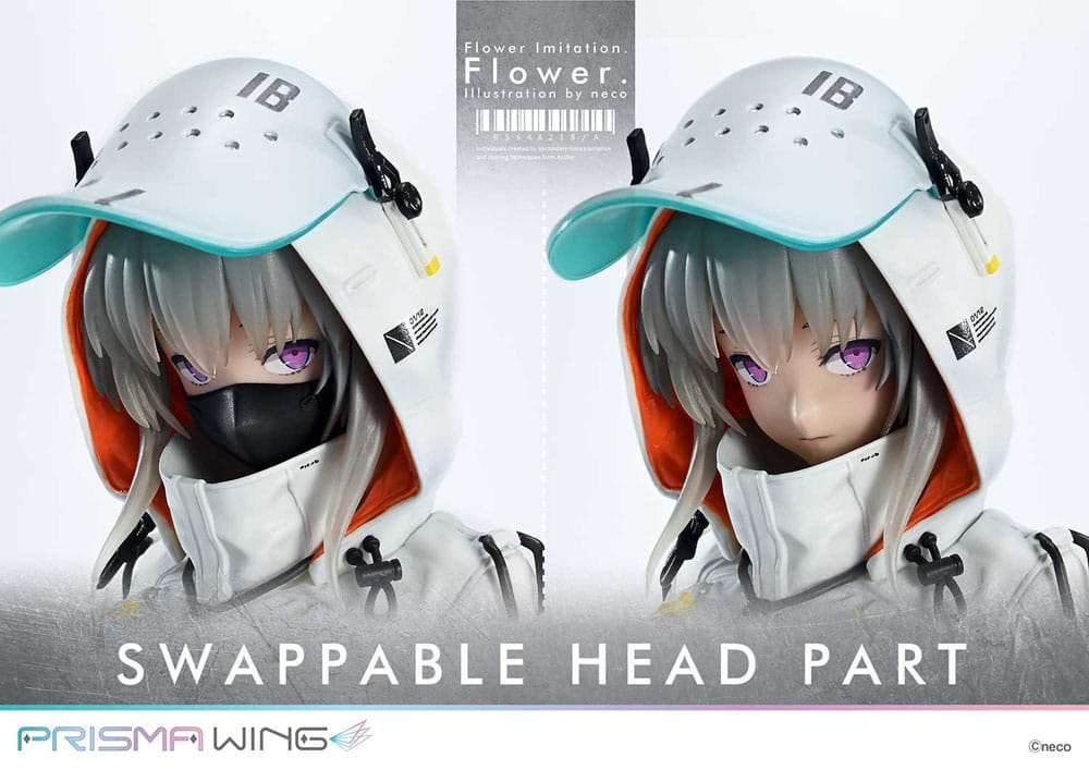 Flower Imitation Prisma Wing PVC Statue 1/7 Flower Illustration by Neco 28 cm 4580708048253
