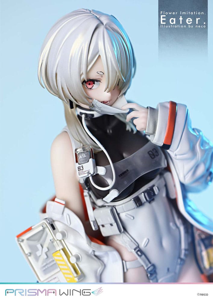 Flower Imitation Prisma Wing PVC Statue 1/7 Eater Illustration by neco 32 cm 4582647122865