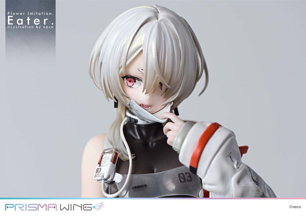 Flower Imitation Prisma Wing PVC Statue 1/7 Eater Illustration by neco 32 cm 4582647122865