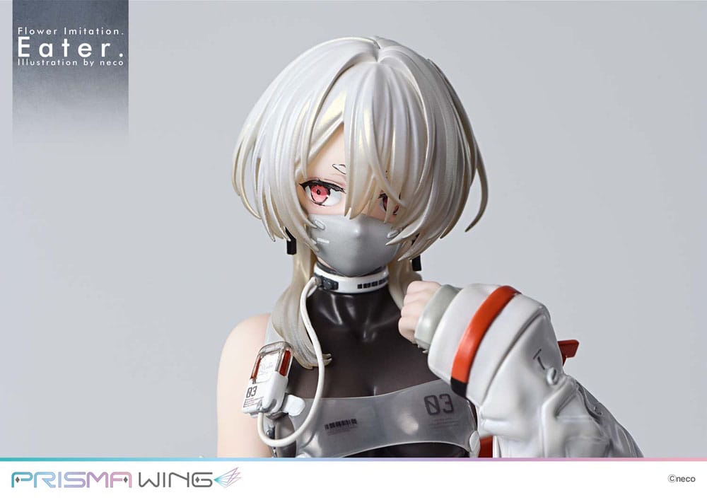 Flower Imitation Prisma Wing PVC Statue 1/7 Eater Illustration by neco 32 cm 4582647122865
